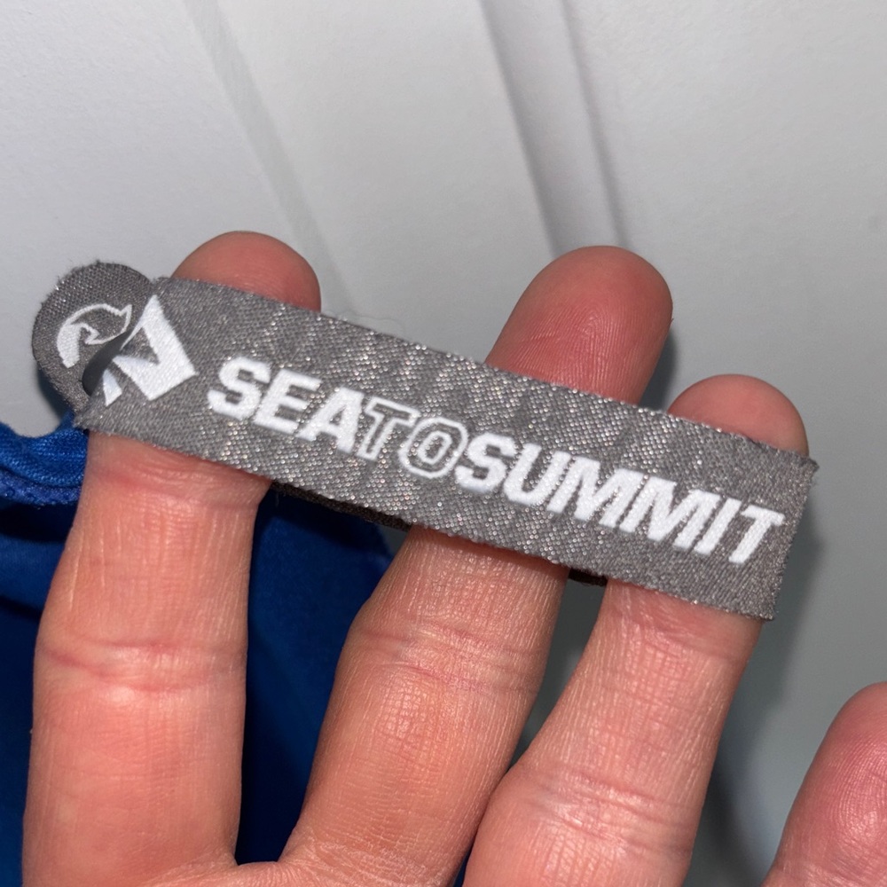Sea to Summit Blue Pocket Towel Microfibre - Picture 3 of 6